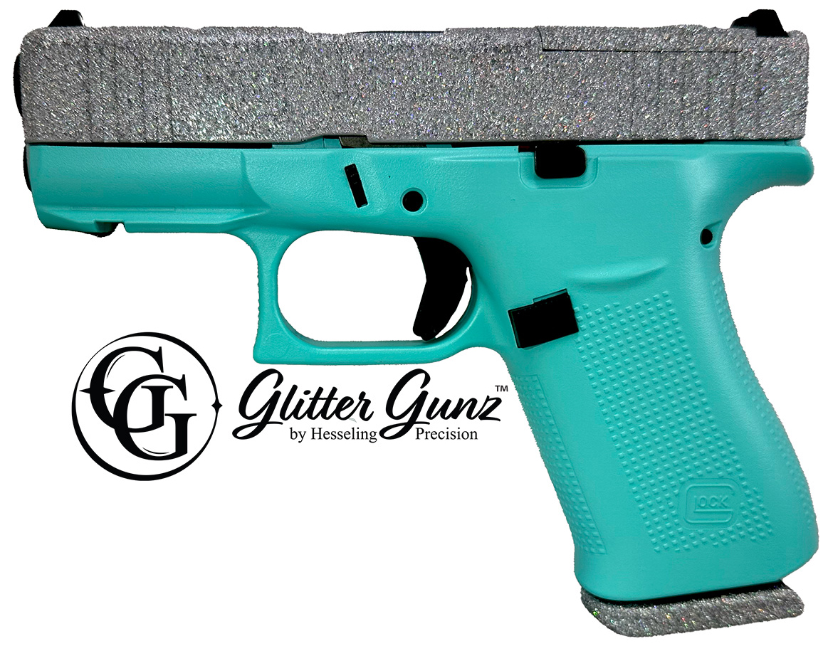 GLOCK 43X MOS 9MM TIFFANY DIAMOND - Pistols